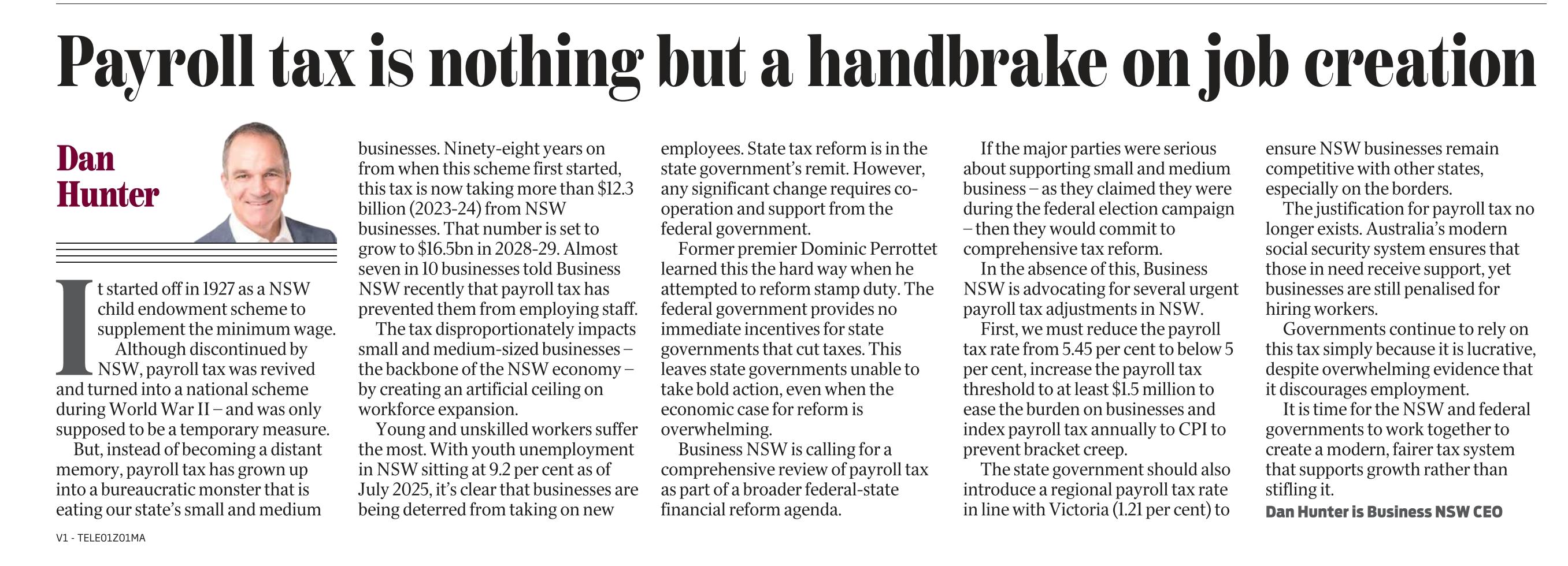 Payroll-tax-a-handbrake-on-job-creation-Daily-Telegraph-20-August-2025.jpg