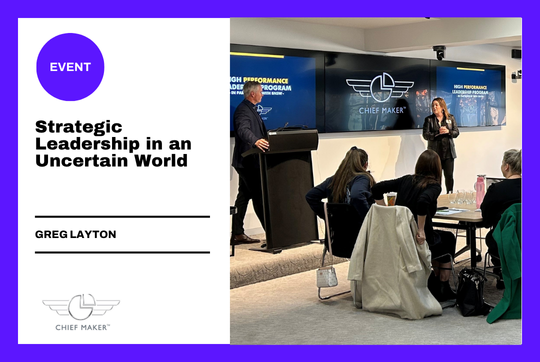 Strategic Leadership in an Uncertain World