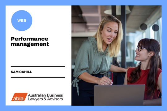 Performance management