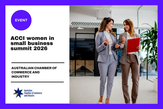 ACCI women in small business summit 2026